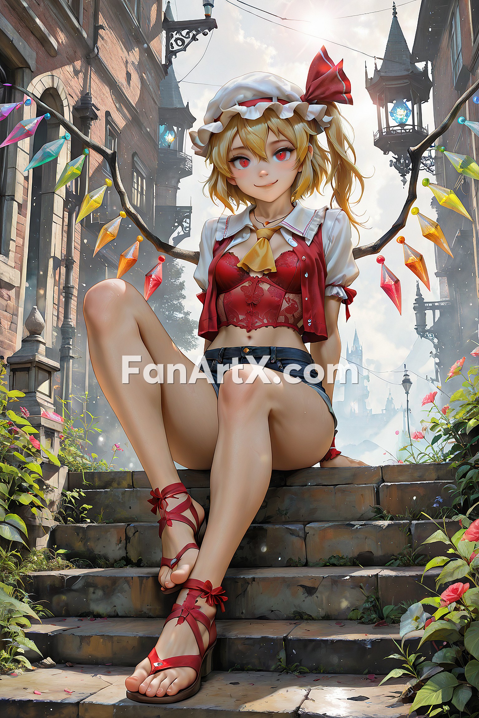 Flandre Scarlet Touhou Project Touhou Fanart 1004955